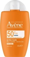 AVENE Ultra Fluid Invisible SPF50+, 50 ml