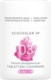 PHYTOMED SCHÜSSLER Nr3 Ferr pho Tabl D 12 100 g