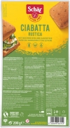 SCHÄR ciabatta rustica sans gluten 4 x 50 g