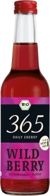 365 Daily Boisson énergisante Fruits des bois, 330 ml