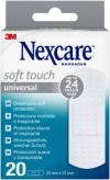 3M NEXCARE Soft Touch universal Pflaster 25x72mm, 20 Stück