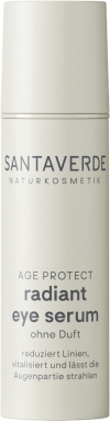 SANTAVERDE anti-age/age protect radiant eye serum, 10 ml
