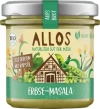 Allos sur pain aux pois masala