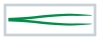  MEDISET pince anatomique 12.5cm vert, 20 pièces