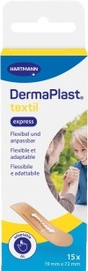 DermaPlast Textil Express Strips 19 x 72 mm