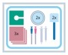 MEDISET set d'anesthésie 478471 stérile emballé individuellement, 1 pièce