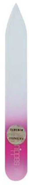Nippes Glasfeile farbig, doppelseitig 9 cm