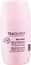 TEAOLOGY Balance Natural Deodorant Roll On, 40 ml