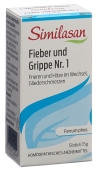 Similasan Fieber und Grippe Nr.1 Globuli, 15 g