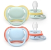 Avent Philips Sucette Ultra Air Day 0-6M  vert clair/bleu clair, 2 pièces