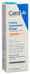 CERAVE Crème hydratante visage SPF50, 52 ml