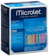 MICROLET lancettes colorées, 200 pièces