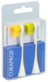 CURAPROX Hydrosonic tête de brosse de rechange sensible jaune-vert, 1 paire