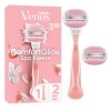 GILLETTE Rasoir Venus Comfortglide Spa Breeze avec 2 lames