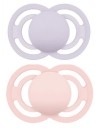 MAM Sucettes en silicone parfaites pour fille de 6 à 16 mois, lot de 2