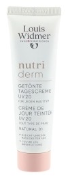 Louis Widmer Nutriderm Crème de Jour Teintée UV 20 Naturel 01 sans parfum, 30 ml