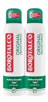 BOROTALCO Déodorant Spray Original 150 ml, 2 pièces