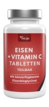 VELIFE Fer + Vitamine C comprimès sécables, 120 pièces