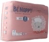 BE NAPPY Windeln Gr 3 4-9kg Midi, 44 Stück