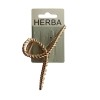 HERBA Klammer Loop 11 cm Metall gold