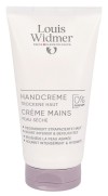 Louis Widmer Crème pour les mains sans parfum, 75 ml