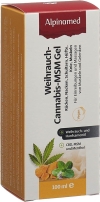 ALPINAMED Gel encens cannabis msm 200 ml