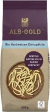 Alb Gold  Spaetzle aux œufs bio blé dur, 500 g