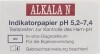 ALKALA N papier indicateur pH 5.2-7.4