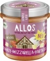 Allos Tartine de tomates et de mozzarella, fromage à pâte dure, 135 g