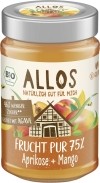 Allos Frucht Pur 75% Aprikose Mango, 200 g