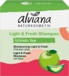 Alviana Festes Shampoo schnell fettendes Haar, 60 g
