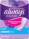 ALWAYS Discreet incontinence Pads+ long 10 pce