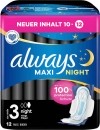 always Maxi Binde Night mit Flügeln, 12 Stück