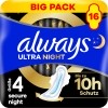 ALWAYS Ultra Binde Secure Night mit Flügel BigPack, 16 Stück