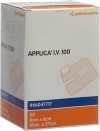 APPLICA I.V. 100 Kanülenfixierung 8x6cm mit Polster, 50 Stück
