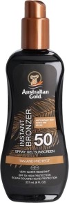 AUSTRALIAN GOLD Spray Gel mit Bronzer SPF50, 237 ml