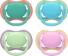 Avent Philips Sucette Ultra Air Day 6-18 mois turquoise/bleu/vert/rose, 2 pièces