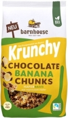 Barnhouse Krunchy Chocolat Banane, 450 g