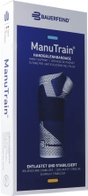 BAUERFEIND MANUTRAIN Aktivbandage Grösse 4 links titan