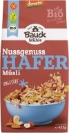 Bauck Mühle Hafer Muesli Nussgenuss demeter glutenfrei, 425 g