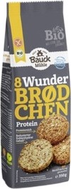 Bauck Mühle Wunderbrödchen Protéine sans gluten, 350 g