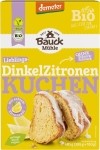 Bauck Mühle Zitronenkuchen Dinkel Backmischung Demeter, 485 g