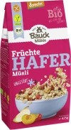 Bauck Mühle Hafer Muesli Früchte glutenfrei demeter, 425 g