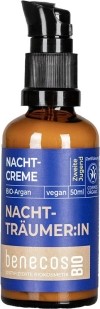 Benecos Crème de nuit Argan Bio, 50 ml