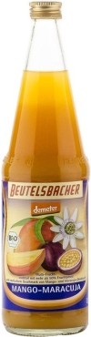 Beutelsbacher Bio Demeter Mango Maracuja Saft, 700 ml