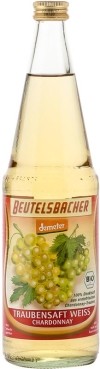 Beutelsbacher Bio Demeter Traubensaft weiss Chardonnay, 700 ml