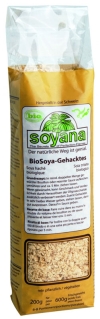 SOYANA Soja Eiweiss Gehacktes Bio naturfarben, 200 g