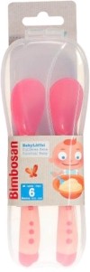 Bimbosan Löffel rosa, 2 Stück