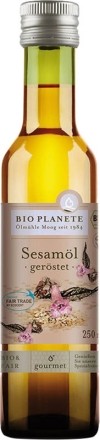 Bio Planète Huile de sésame grillé, 100 ml