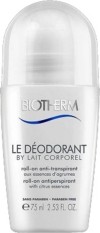 Biotherm Lait Corporel Deo Roll-on, 75 ml